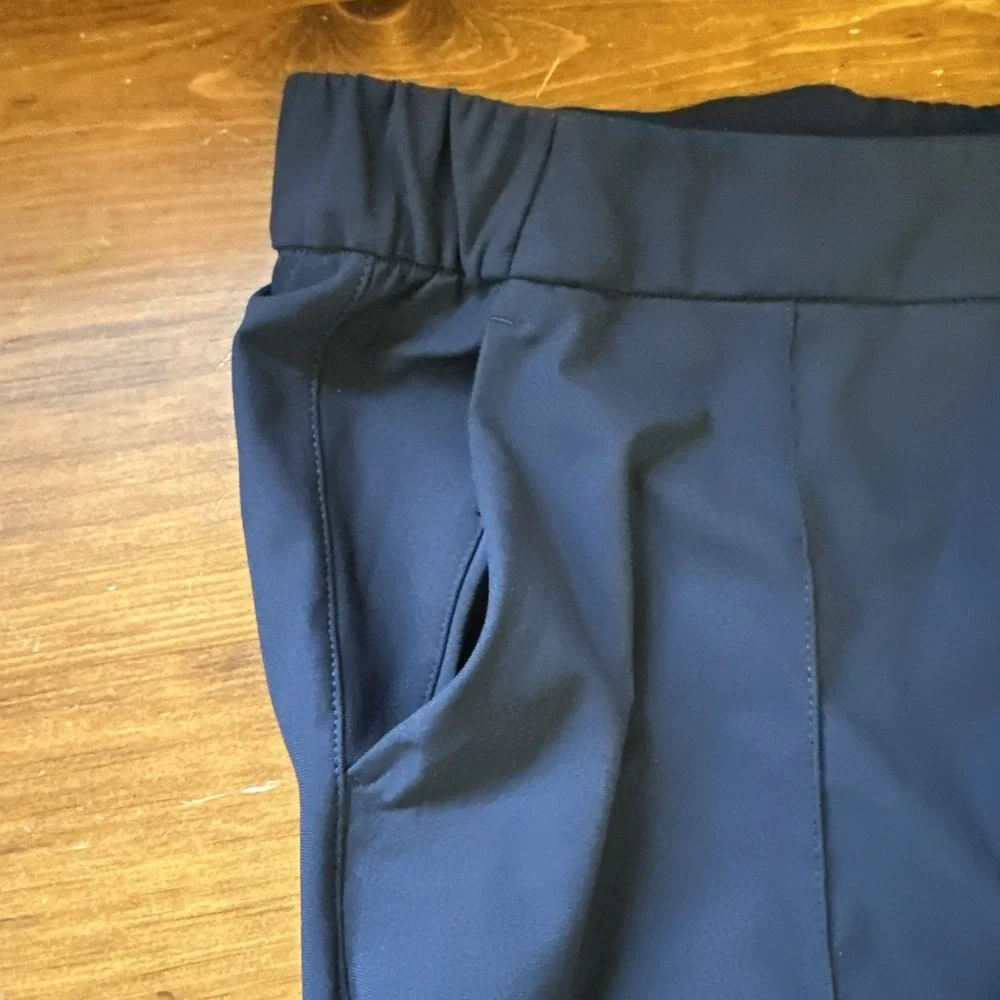 Lululemon‎ Pants Womens 31 Navy Blue Warp streme High Rise Jogger Streetwear EUC